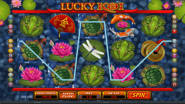 Бонусная игра Lucky Koi 1