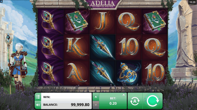Игровой интерфейс Adelia The Fortune Wielder 1