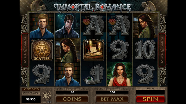 Бонусная игра Immortal Romance 8